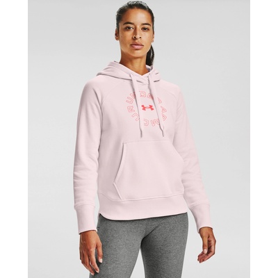 Under Armour Дамски суитшърт Under Armour Rival Fleece Metallic Hoodie Under Armour | Rozov | ЖЕНИ | S