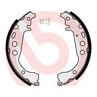 BREMBO Sada brzdových čeľustí S83508