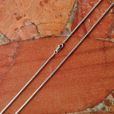 Vorlové Šperky Stříbrný řetízek box chain R090