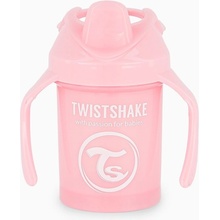 Twistshake hrnek učící pastelově růžová 230 ml