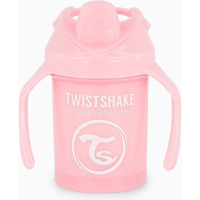 Twistshake hrnek učící pastelově růžová 230 ml – Zboží Mobilmania