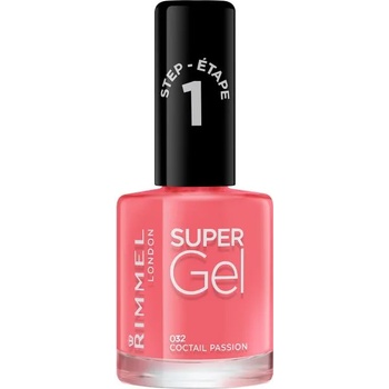 Rimmel Super Gel лак за нокти Woman 12 мл 032 Cocktail Passion