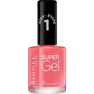 Rimmel Super Gel лак за нокти Woman 12 мл 032 Cocktail Passion