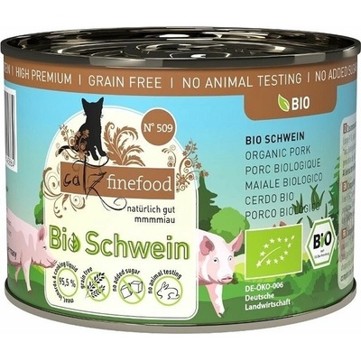 Catz finefood Bio No.509 s bravčovým mäsom 200 g