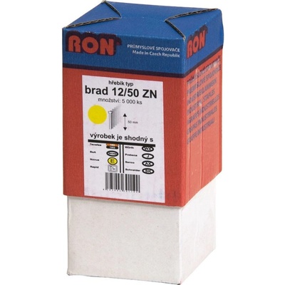 Páskované klince, dĺžka: 50 mm, ø 1 mm, 5000 ks 10201113