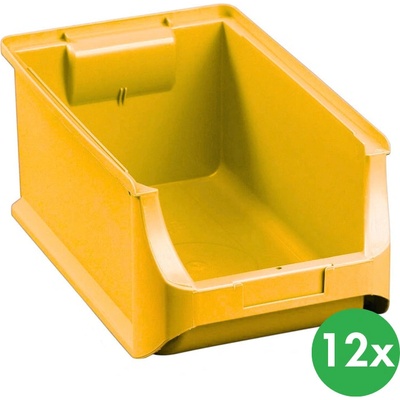 Allit Plastové boxy 205 x 355 x 150 mm žlté