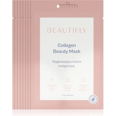 Beautifly Collagen Beauty Mask колагенова маска 8 бр