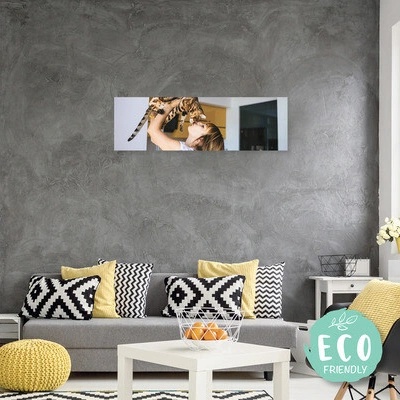 Fotoobraz na plátno z vlastnej fotografie 40 x 130 cm