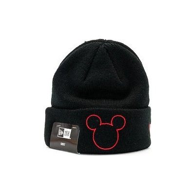 dětský kulich New Era Disney Knit Mickey Mouse Infant black/Scarlet