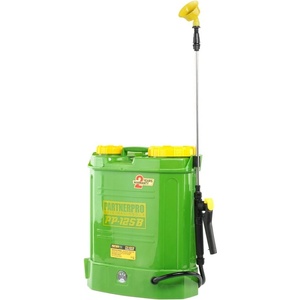  Акумулаторна пръскачка PARTNERPRO PP-12SB - 12 л, 12V/8Ah, 3 дюзи (15340) Градинска пръскачка