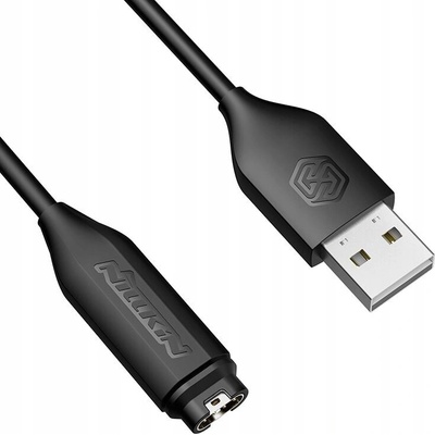 Nillkin USB Dátový a Nabíjací Kábel pre Garmin Watch čierna 6902048246270