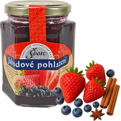 Švorc Jahodové pohladenie pečený čaj 275ml