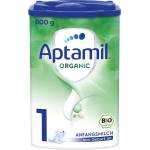 Aptamil Мляко за кърмачета Aptamil - Organic 1, 0-6 месеца, опаковка 800 g (4NCMIMLAP00O10800D) - ozone