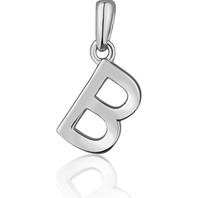 JVD strieborný prívesok písmeno "B" SVLP0948XH2000B