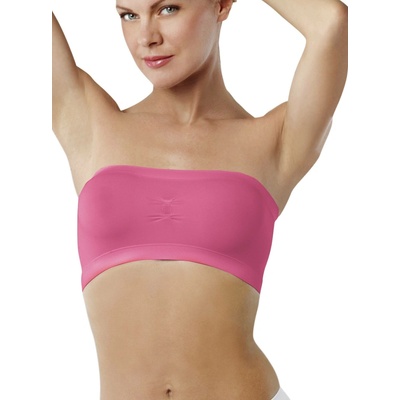 bezešvý top fucsia