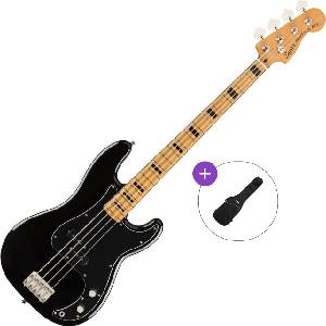 Squier Classic Vibe 70s Precision Bass MN Basic SET Black Електрическа бас китара