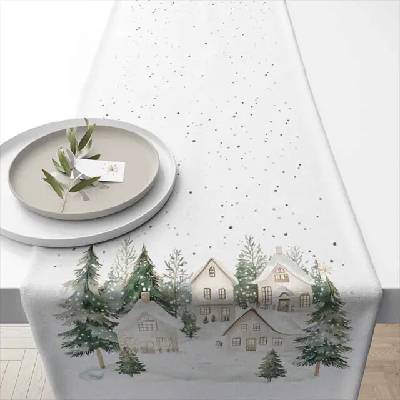 Ambiente Europe BV Behuň 40x150cm Zasnežená dedinka