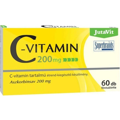 Jutavit Vitamín C 200 mg 60 tabliet