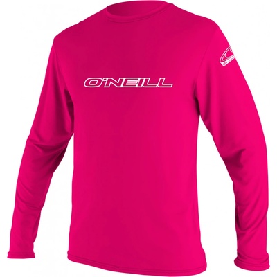 O'Neill Youth Basic Skins L/S Sun Shirt watermelon
