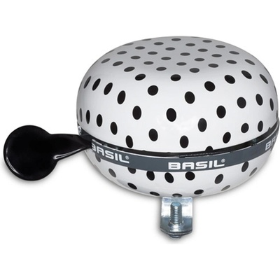 Basil Polkadot Big Bell biela červené bodky