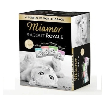 Miamor Ragout Royal Mix sada vrecúšok v omáčke 12 x 100 g