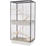 INTER-ZOO Pet Products Клетка за гризачи FELIX DUO 78 x 48 x 147 cm БЕЖОВА