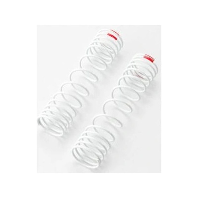 Traxxas пружина амортисьора BB задна прогресивна бяла (2)