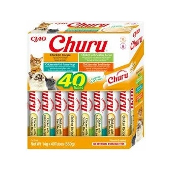 Churu Varieties Chicken Recipe 40 x 14 g