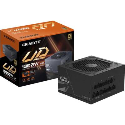 Захранване Gigabyte UD1000GM PG5 V2, 1000W, Active PFC, 80 Plus Gold, 120mm вентилатор (GP-UD1000GM PG5 V2)
