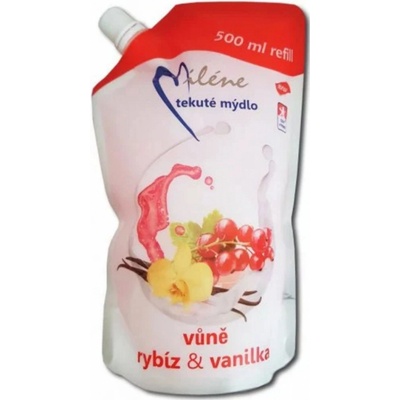 Miléne tekuté mýdlo rybíz a vanilka náplň 500 ml