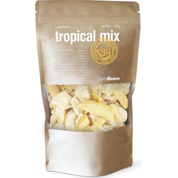 GymBeam Lyofilizovaný tropický mix 100 g