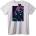 NOONEBRAND Тениска Неонов Знак за Мир - 2XL, White