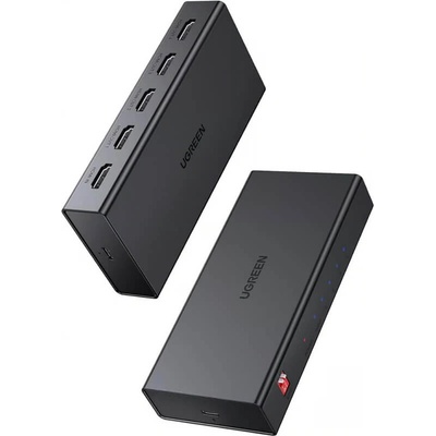 UGREEN 5-портов 4K HDMI сплитер за компютри, монитори и др. устройства - Ugreen HDMI 4K Splitter UGREEN CM570 (CM570)