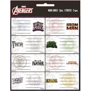  Етикети за тетрадки marvel (777-54246)