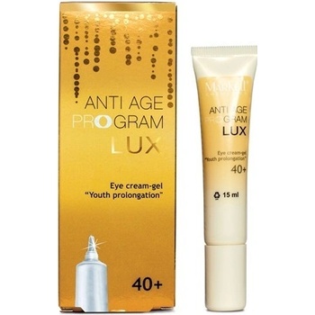 Markell Anti Age Program Lux oční gel-krém +40 se zlatem 15 ml
