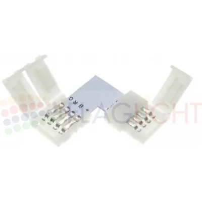 L Конектор Клипс за led Лента 10мм (0479-1)