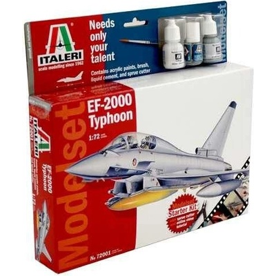 Italeri Eurofighter 2000 Typhoon Model Set 1:72