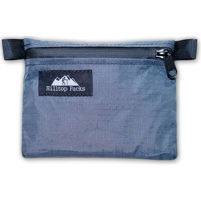 Hilltop Packs Peněženka Ultralight Zipper Wallet šedá