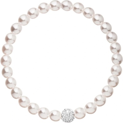 Evolution Group perlový náramok biely 33115.1