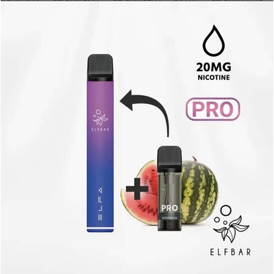 ElfBar Elfa batéria 500 mAh aurora purple