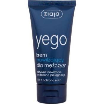 Ziaja Men (Yego) Moisturizing Cream SPF6 хидратиращ крем за лице с матов ефект 50 ml за мъже