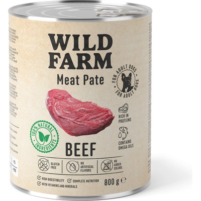 Wild Farm Pate Beef 800 g