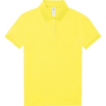B&C My Polo 180 /women Dámske piqué polo žltá solar