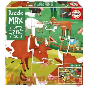 Educa Пъзел max educa 19955 - 28 части - Фермата (edu19955)