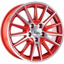 CMS C23 6x15 4x108 ET32 red polished