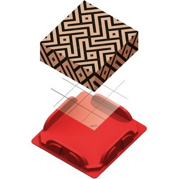 Logi cube Zebra 16 ks kociek