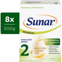 Sunar 2 Sensitive 8 x 500 g