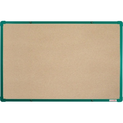 BoardOK tabule textil 90 x 60 cm zelený rám