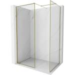 Mexen Kioto-XF душ кабина Walk-in с рамка 150 x 110 cm, прозрачно 10 mm, златна - 800-150-202-04-50-110-XF (800-150-202-04-50-110-XF)