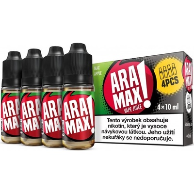 Aramax Max Apple 4 x 10 ml 12 mg